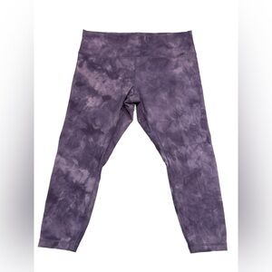 Lululemon Wundertrain Diamond Dye 18